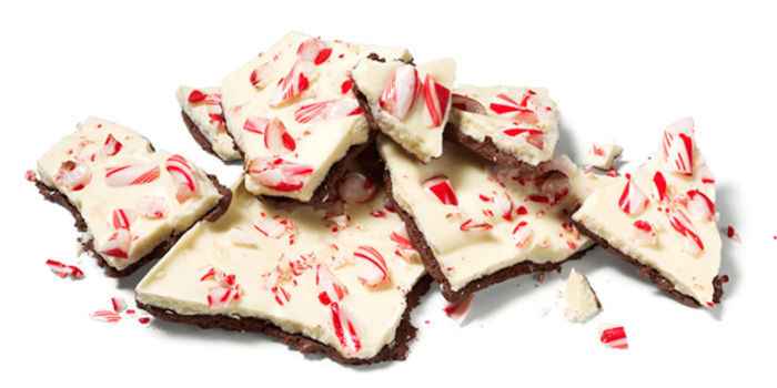 Peppermint bark